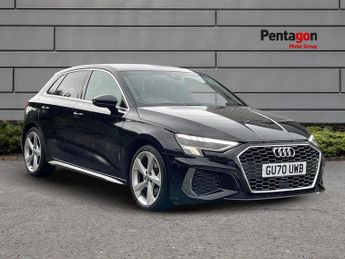 Audi A3 1.5 Tfsi 35 S Line Sportback 5dr Petrol Manual Euro 6 (s/s) (150
