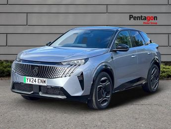 Peugeot E 3008 73kwh Gt Suv 5dr Electric Auto (210 Ps)