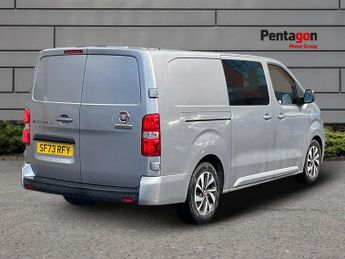 Fiat E Scudo 75kwh Business Crew Van Double Cab 6dr Electric Auto Lwb 7kw Cha