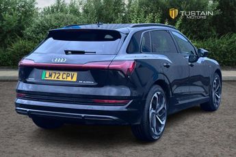 Audi E Tron 55 Black Edition Suv 5dr Electric Auto Quattro 95kwh (11kw Charg