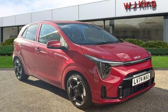 Kia Picanto 1.0 3 Hatchback 5dr Petrol Amt Euro 6 (s/s) (62 Bhp)