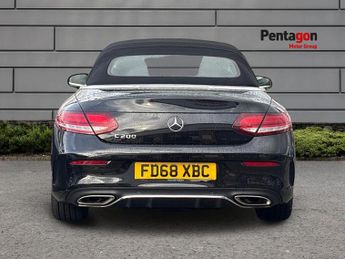 Mercedes Benz C Class Cabriolet 1.5 C200 Mhev Amg Line (premium) Cabriolet 2dr Petrol G Tronic P