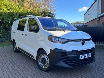 Citroen Dispatch 2.0 Bluehdi Enterprise Xl Crew Van Double Cab 6dr Diesel Manual 