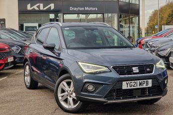 SEAT Arona 1.0 Tsi Fr Suv 5dr Petrol Manual Euro 6 (s/s) (110 Ps)