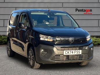 Peugeot Partner 1.5 Bluehdi 1000 Asphalt Standard Panel Van 5dr Diesel Eat8 Swb 