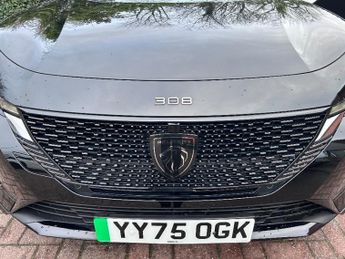 Peugeot E 308 54kwh Gt Hatchback 5dr Electric Auto (156 Ps)
