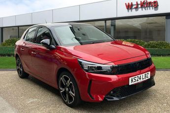 Vauxhall Corsa 1.2 Turbo Gs Hatchback 5dr Petrol Manual Euro 6 (s/s) (100 Ps)