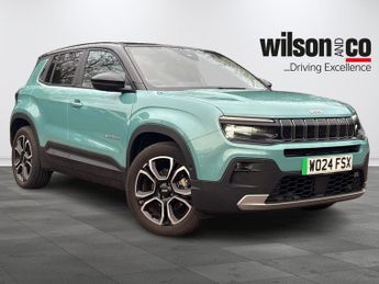 Jeep Avenger 54kwh Summit Suv 5dr Electric Auto (156 Ps)