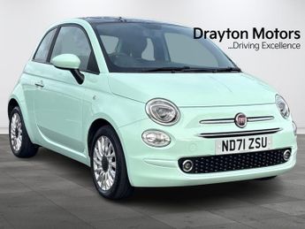 Fiat 500 1.0 Mhev Lounge Hatchback 3dr Petrol Manual Euro 6 (s/s) (70 Bhp