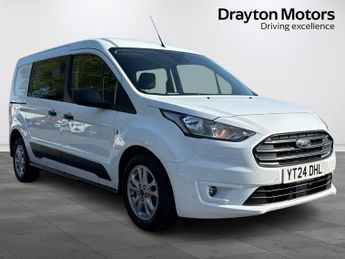 Ford Transit Connect 1.5 240 Ecoblue Trend Crew Van Double Cab 6dr Diesel Auto L2 Eur