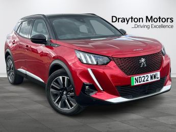 Peugeot 2008 50kwh Gt Premium Suv 5dr Electric Auto (7kw Charger) (136 Ps)