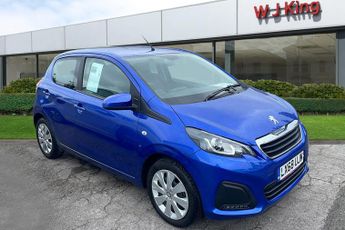 Peugeot 108 1.0 Active Hatchback 5dr Petrol Manual Euro 6 (72 Ps)