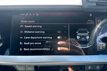 Audi A3 Sportback 1.5 Tfsi 35 Edition 1 Sportback 5dr Petrol S Tronic Euro 6 (s/s)