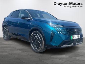 Peugeot 3008 73kwh Gt Suv 5dr Electric Auto (210 Ps)