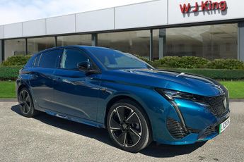 Peugeot E-308 54kwh Gt Hatchback 5dr Electric Auto (156 Ps)