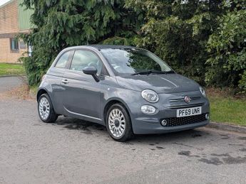 Fiat 500 1.2 Lounge Hatchback 3dr Petrol Manual Euro 6 (s/s) (69 Bhp)