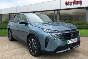 Peugeot E-3008 73kwh Gt Suv 5dr Electric Auto (11kw Charger) (210 Ps)