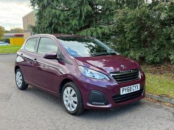 Peugeot 108 1.0 Active Hatchback 5dr Petrol Manual Euro 6 (72 Ps)